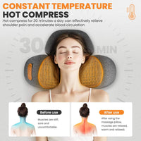 Neck Massager Pillow Cervical Stretcher Heating COSSEAL TM